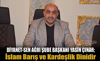 Yasin Çınar; İslam Barış ve Kardeşlik Dinidir