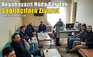 Doğubayazıt Hüda Par'dan Sağlıkçılara Ziyaret