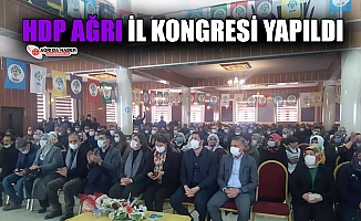 HDP Ağrı İl Başkanlığı Kongresi Yapıldı