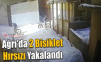 Ağrı'da 2 Bisiklet Hırsızı Yakalandı