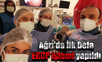 Ağrı'da ilk kez ERCP işlemi yapıldı