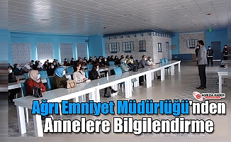 Ağrı İl Emniyet Müdürlüğü'nden Annelere Bilgilendirme