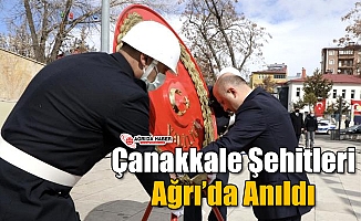 Çanakkale Şehitleri Ağrı'da Anıldı