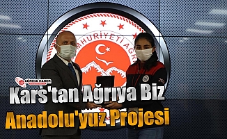 Kars'tan Ağrıya Biz Anadolu'yuz Projesi