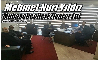 Mehmet Nuri Yıldız Muhasebecileri Ziyaret Etti