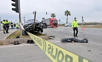 Ünlü iş adamı kaza geçirdi!