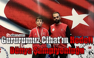 Gururumuz Cihat’ın Hedefi Dünya Şampiyonluğu