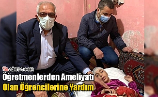 Öğretmenlerden Beyin Ameliyatı Olan Öğrencilerine Yardım