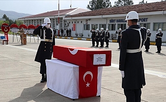 Siirt'te Şehit Olan Asker Tören Düzenlendi