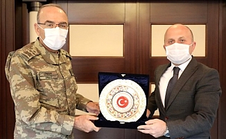 9. Kolordu Komutanı Tümgeneral Erhan Uzun'dan Vali Varol'a Ziyaret