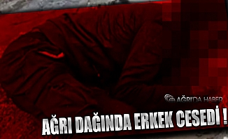 Ağrı Dağında bir erkek cesedi bulundu