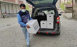 Gönül Elçisi Derneği Ağrı'da ihtiyaç sahibi ailelere ulaştı