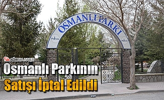 Patnos Osmanlı Parkının Satışı İptal Edildi