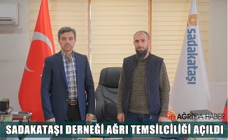 Sadakataşı Derneği Ağrı Temsilciliği Açıldı