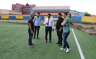 Ağrı Şehir Stadyumunun Tartan Pisti Yenileniyor