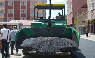 Ağrı'daki yollar asfaltlanıyor