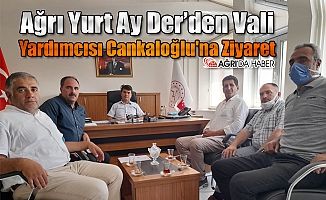 Ağrı Yurt Ay Der’den Vali Yardımcısı Cankaloğlu'na Ziyaret