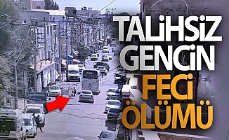 Motosikletli Gencin Feci Ölümü Kameralarda!