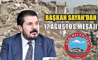 Savcı Sayan´dan 17 Ağustos Marmara Depremi Mesajı