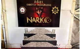 Ağrı'da 97 kilo 500 gram eroin ele geçirildi