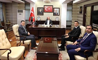 TFFHGD Ağrı Şubesinden Ağrı Valisine Ziyaret