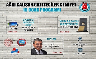 AÇGC’den 10 Ocak Çalışan Gazeteciler Günü Programı