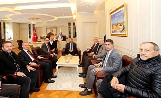 Bursa Milletvekilleri Mesten ve Aydın'dan AİÇÜ'ye Ziyaret