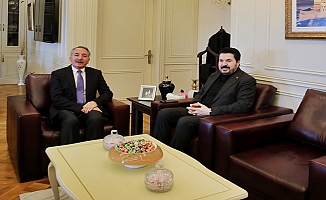 Başkan Savcı Sayan, Rektör Karabulut’u Ziyaret Etti