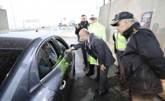 Ağrı'da trafik denetimi yapıldı!