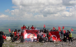 Ağrı'da Bubi Dağ'ına tırmanış gerçekleştirildi