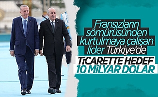 Cezayir Cumhurbaşkanı Tebbun, Ankara'da