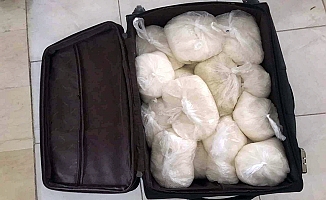 Ağrı'da 25 kilo 704 gram uyuşturucu ele geçirildi