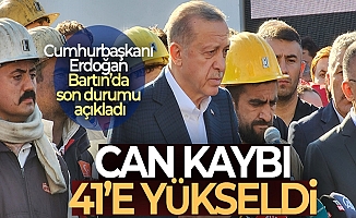 Cumhurbaşkanı Erdoğan, Amasra'daki maden kazasında: Merhumlarımızın sayısı 41 yükseldi!