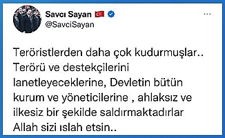 Başkan Sayan: Allah sizi ıslah etsin!