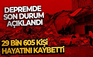 Depremde can kaybı sayısı ne oldu? işte son rakamlar can kaybı sayısı 29 bin 605 kişi oldu