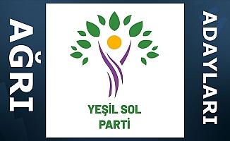 Yeşil Sol Parti Ağrı milletvekili aday listesi