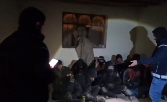 Ağrı’da Göçmen Kaçakçılığı Operasyonu: 14 Düzensiz Göçmen Yakalandı