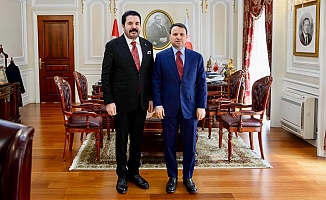 Savcı Sayan'dan Akın Gürlek'e anlamlı ziyaret