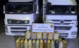 Ağrı’da 600 Litre Kaçak Akaryakıt Ele Geçirildi, 2 Gözaltı Alındı