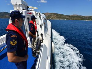 Sahil Güvenlik Komutanlığının Bayram Mesaisi