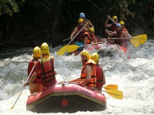 Bayramda Raftinge Büyük İlgi