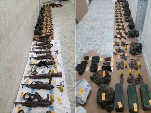 Nusaybin'de Silah Ve Mühimmat Bulundu