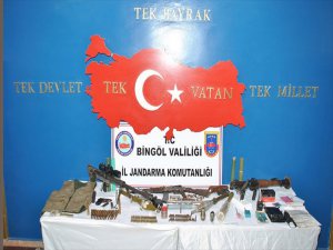 Pkk'ya Ait Çok Sayıda Mühimmat Ele Geçirildi