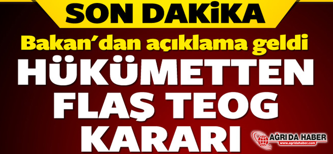 TEOG sınavı kaldırıldı Peki bu sene TEOG sınavı olacakmı ?