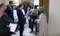 Patnos Kaymakam Vekili Vuran'dan depremzede vatandaşlara ziyaret