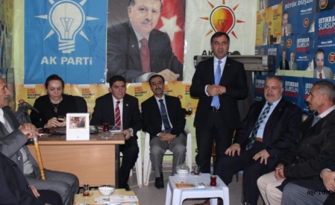 Ak Parti Milletvekilleri ve İl Başkanının Doğubayazıt Ziyareti