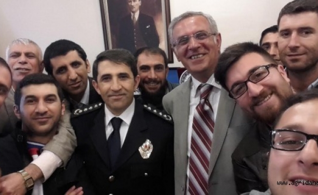 Ağrıda Polis Haftası Selfiesi