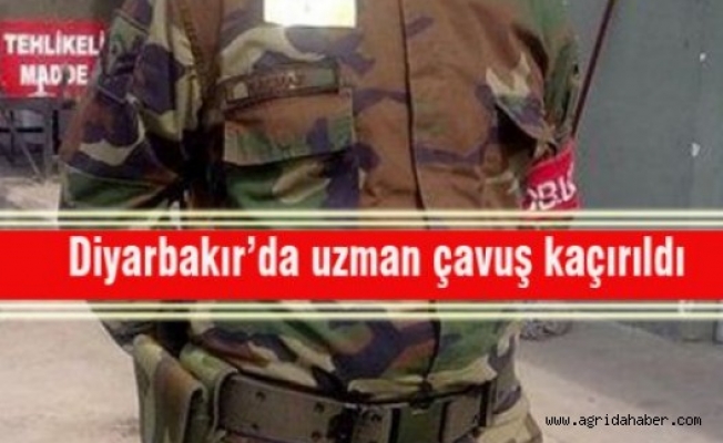Diyarbakırda 2 uzman çavuş kaçırıldı