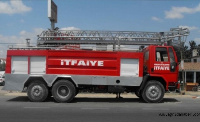 Tutak Belediyesine Ait İtfaiye Aracı Bağlandı !