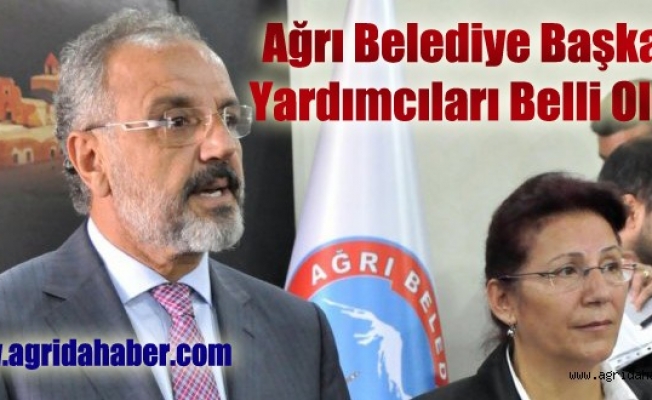 Ağrı Belediye Başkanı Sırrı Sakık Başkan Yardımcılarını seçti